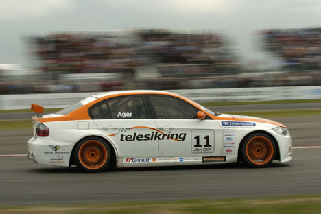 Team Telesikring kørerne, Peter Ager og Tom Pedersen.
(Foto: Jeppe Rimmen)